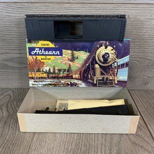 Athearn 1309 - 50' 4 Door Box Car, Black, Undecorated, BNOS HO Scale